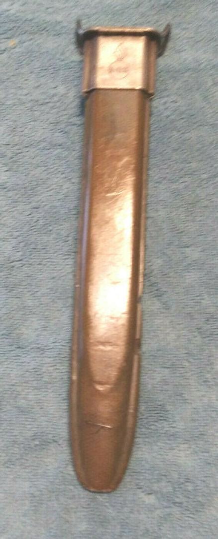 M1 Garand Bayonet Sheathscabbard 10 Marked E Us Nice 2101633466