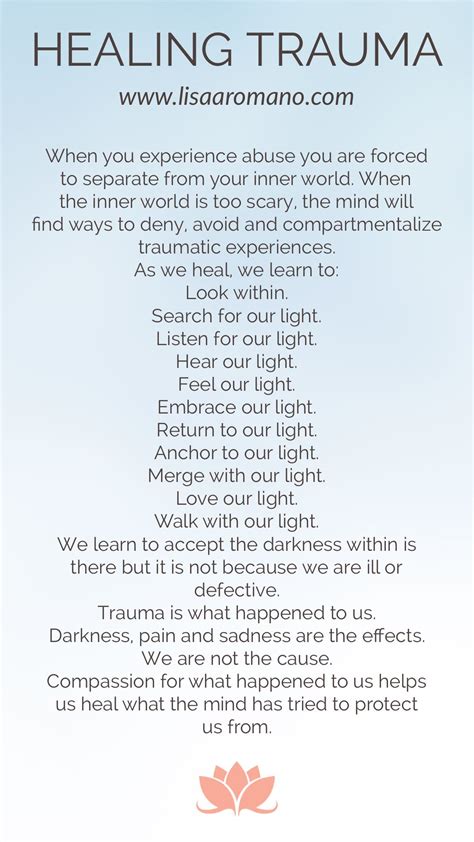 Healing Trauma Artofit