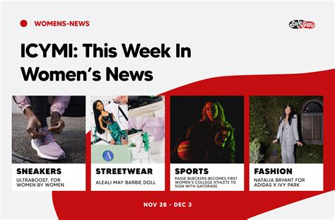 Icymi Womens Recap Nov 28 Dec 4 Solesavy News