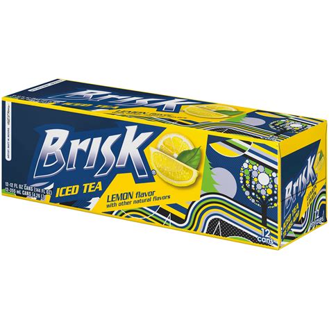 Brisk Lemon Iced Tea, 12 fl oz Cans (48 Cans) 12000810091 | eBay