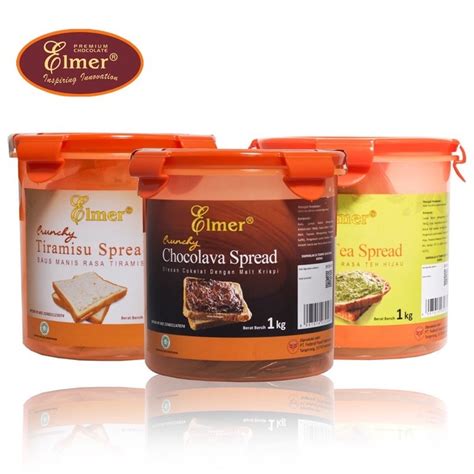 Jual Elmer Spread Crunchy 1 Kg Indonesia Shopee Indonesia