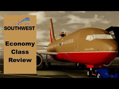 ROBLOX Southwest Airlines Boeing 737 700 Economy Class Review