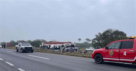 Tres Cubanos Muertos Y 15 Migrantes Lesionados Deja Volcadura De Van En