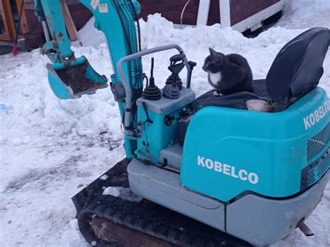 Купить б/у Kobelco SK в Архангельске: зелёный мини-экскаватор 2005 года ...