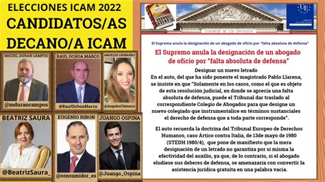 ENRIQUE SANCHEZ On Twitter EleccionesICAM2022 El Tribunal Supremo