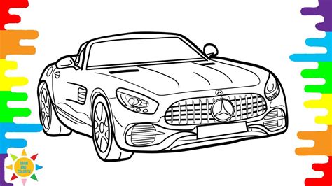 Mercedes Amg Coloring Pages Mercedes Coloring Pages Jjd A New