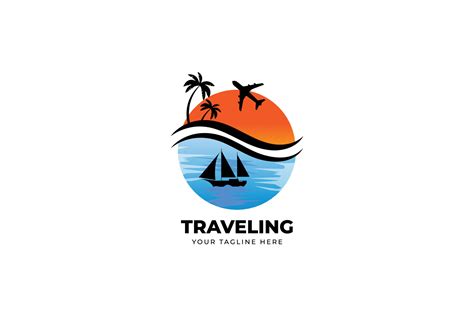 Detailed Travel Logo Illustration 24078457 Vector Art At Vecteezy