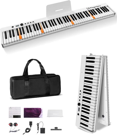 Amazon Folding Piano Keyboard Keys Portable Electric Keyboard