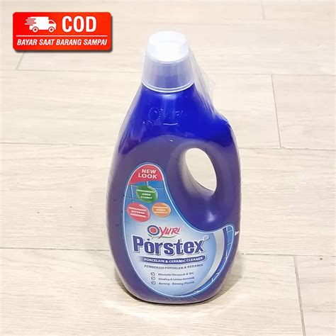 Jual YURI PORSTEX PORCELAIN PEMBERSIH KERAMIK 500 ML Shopee Indonesia