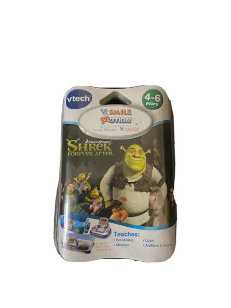 Vtech V Smile Shrek Forever After Educational Game £600 Picclick Uk