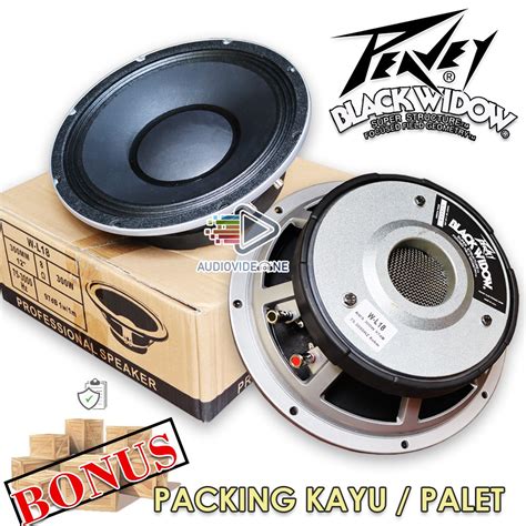 Jual Speaker Peavey Black Widow Inch Spul Coil Inch Mid Low Bonus