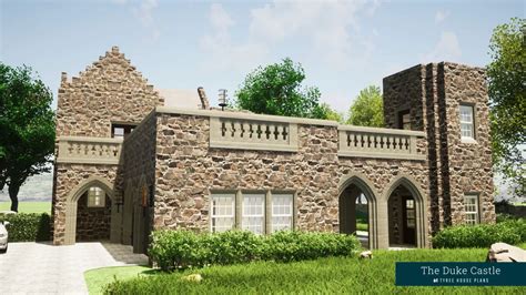 Castle House Plans by Tyree House Plans