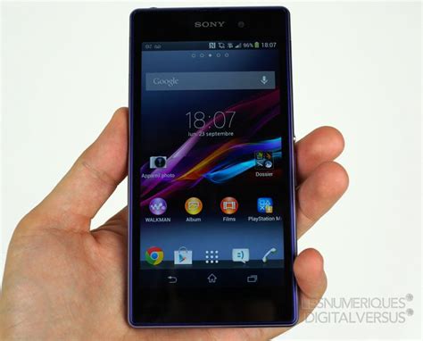 Sony Xperia Z1 Test complet Smartphone Les Numériques