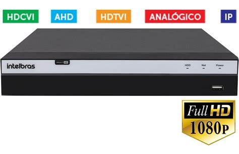 Dvr Intelbras Mhdx Canais Full Hd Frete Gr Tis