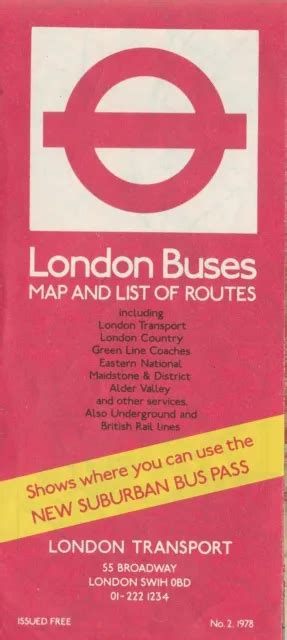 London S Buses Map List Of Routes Eur Picclick Fr