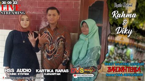 Live Krw Kartika Raras Wedding Rahmawati Diky Hss Audio Dvs