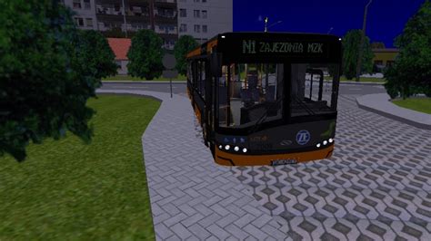 Proton Bus Simulator 135 Przejazd Solaris Urbino 12 III ZF Na Linii N1