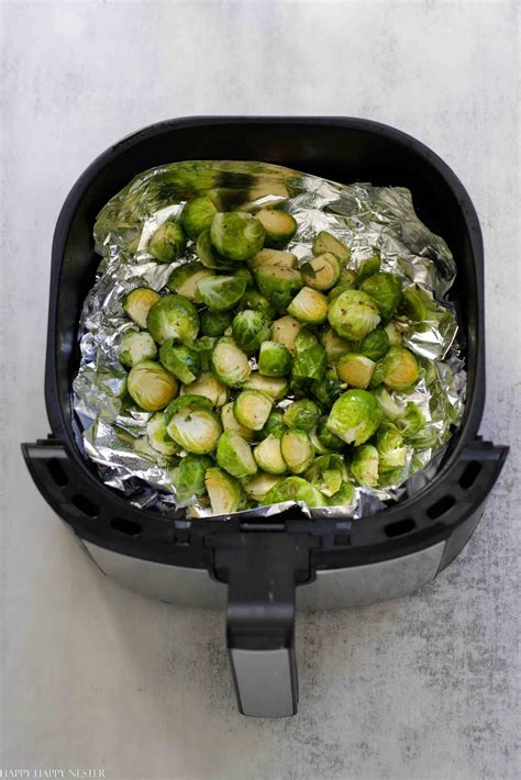 Air Fryer Brussel Sprouts 7 Minutes Happy Happy Nester