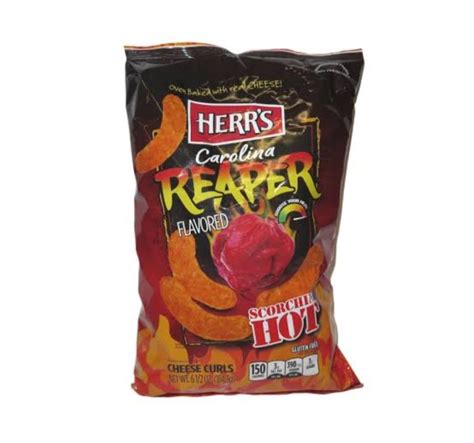 Herr S Carolina Reaper Scorchin Hot Cheese Curls G Lazada PH