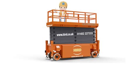 New M Electric Scissor Lift Joins Hird Hire Fleet Hird