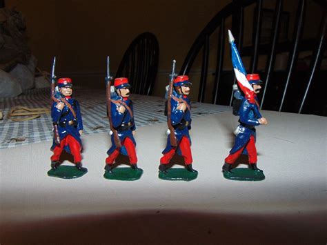 Britains Ww1 French Infantry Soldiers 4551453520