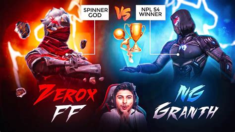 Ng Zerox Spinner God🌪️ Vs Ng Granth Npl S4 Winner🏆 Nonstopgaming