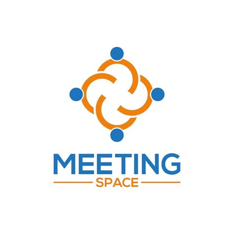 Premium Vector Meeting Space Logo Design Icon Meeting Space Logo