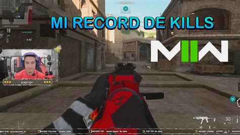 MI RECORD DE KILLS EN RANKED MW2 Papiigv YouTube