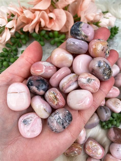 Pink Opal Stones In 2023 Pink Opal Crystals And Gemstones Crystals