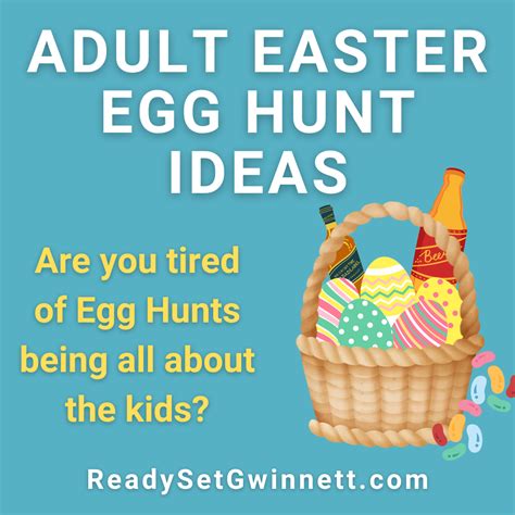 Adult Easter Egg Hunt Ideas 2 Ready Set Gwinnett