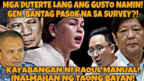 BANTAG MAHAL NG MGA SUPPORTERS TAONG BAYAN GUSTO ANG MGA DUTERTE