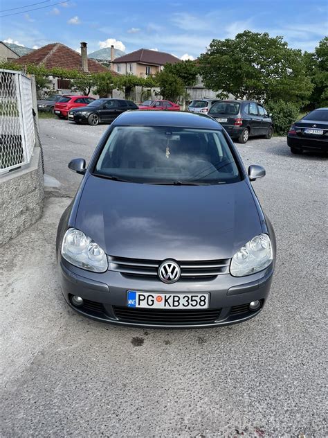 Volkswagen Golf 5 19 Tdi Cijena 5500 € Crna Gora Podgorica Centar Grada Automobili