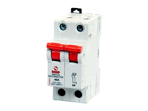 Double Pole Isolator Mcb At Best Price In Jalandhar By Ship Switch