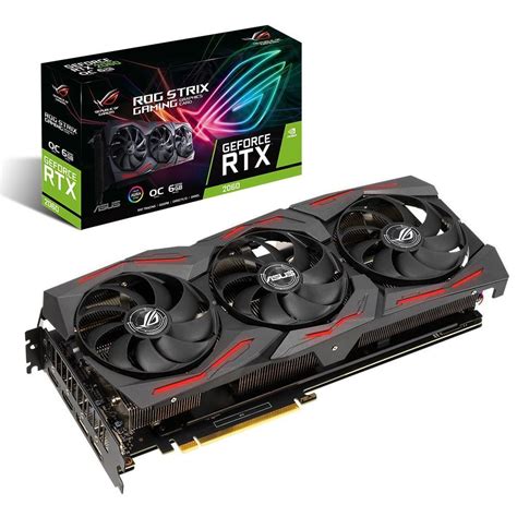 ASUS GeForce ROG STRIX RTX 2060 EVO GAMING OC 6GB GDDR6 192Bit DX12