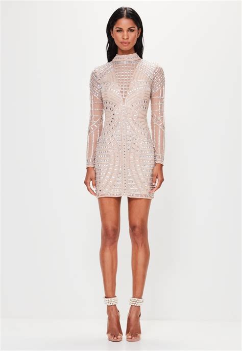 MISSGUIDED BOGATO ZDOBIONA SUKIENKA MINI 32 7757459872 Oficjalne