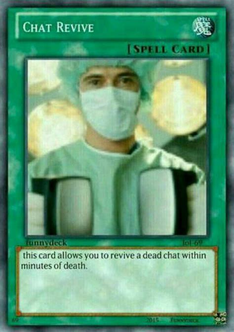 Use This To Revive Chat Memes Amino