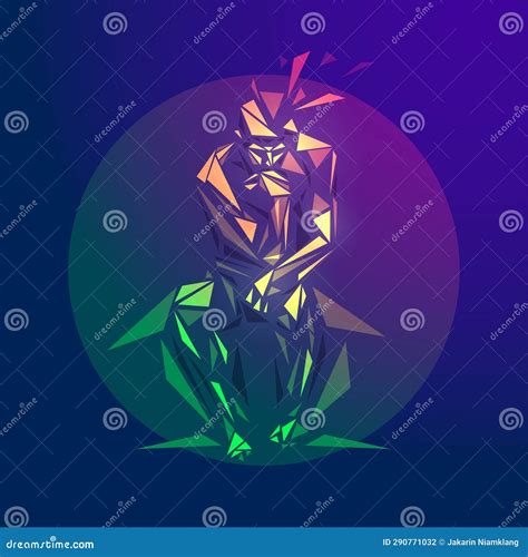 thinker stock illustration illustration  conceptual