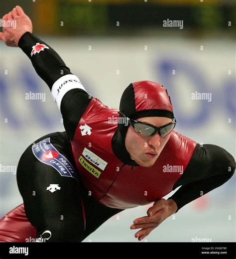 Canadas Jeremy Wotherspoon Takes A Turn On His Way To Take The Silver