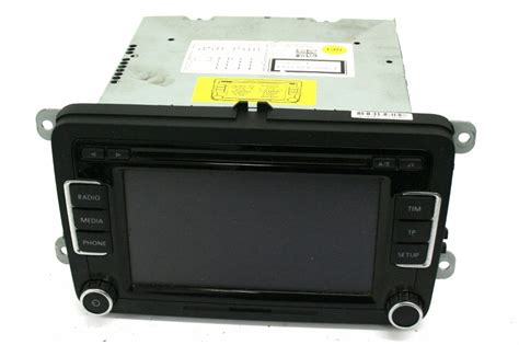 Used Genuine VW Various RCD 510 TOUCHSCREEN 6 DISC MP3 CD CHANGER SD