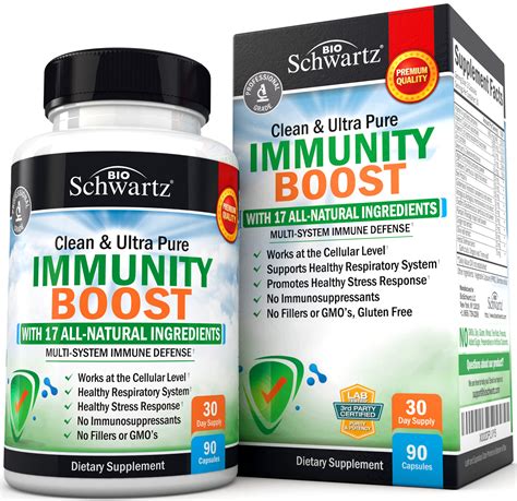 Buy BioSchwartz Immune Support Supplement With C 1000mg Zinc Elderberry