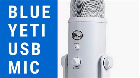 Blue Yeti Mic Best Usb Mic Unboxing Review Youtube