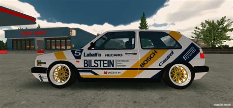 Vw Golf Mk2 Bilstein Livery Magic Rcarparkingmultiplayer