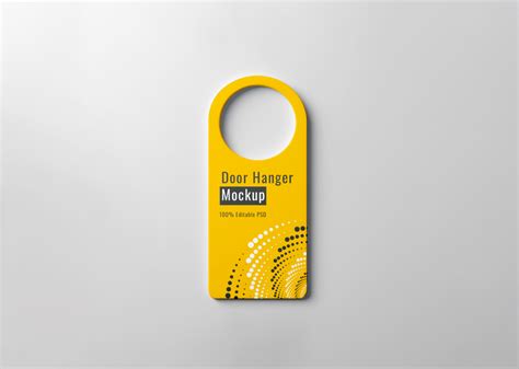 Door Hanger Mockup 41828797 Psd