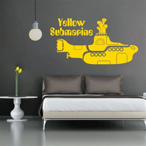 Wall Designer | Beatles Yellow Submarine - Wall Art Sticker