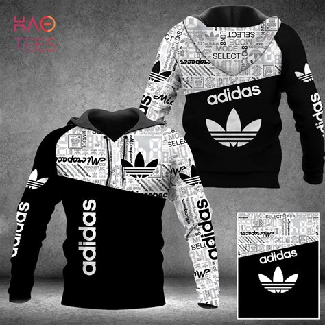 NEW Adidas Luxury Brand Hoodie And Pants Limited Edition