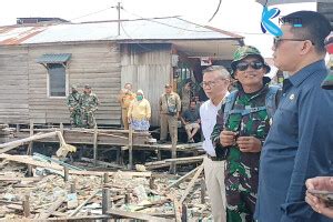 Proyek Pengendalian Banjir Berjalan Andi Harun Minta Masyarakat Bersabar