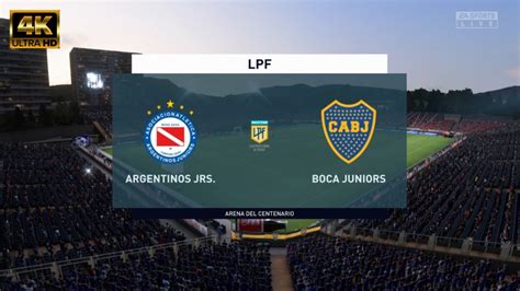 Argentinos Jrs Vs Boca Jrs FIFA 23 Gameplay LPF 4k YouTube