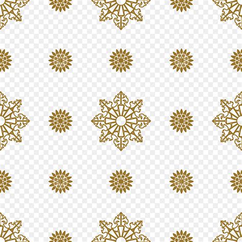 Golden Thai PNG Image Golden Thai Seamless Pattern Gold Background