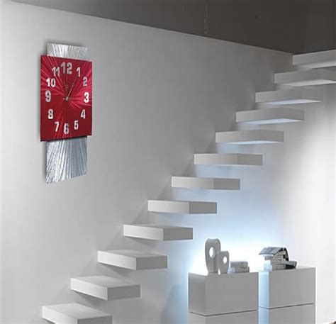 Red Wall Clock - Large Red Wall Clock