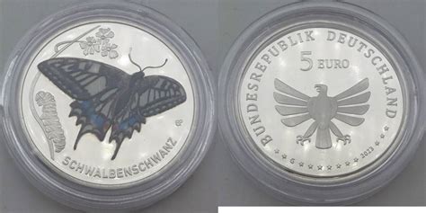 Bundesrepublik Deutschland BRD 5 Euro 2023 G Serie Wunderwelt